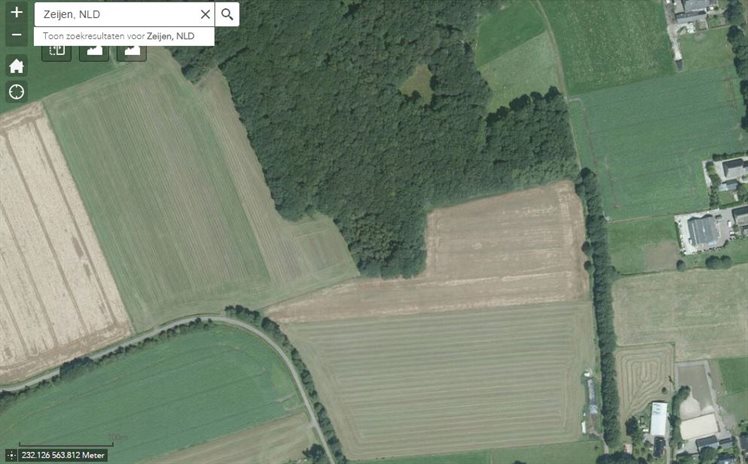 Luchtfoto van het Holtveen.